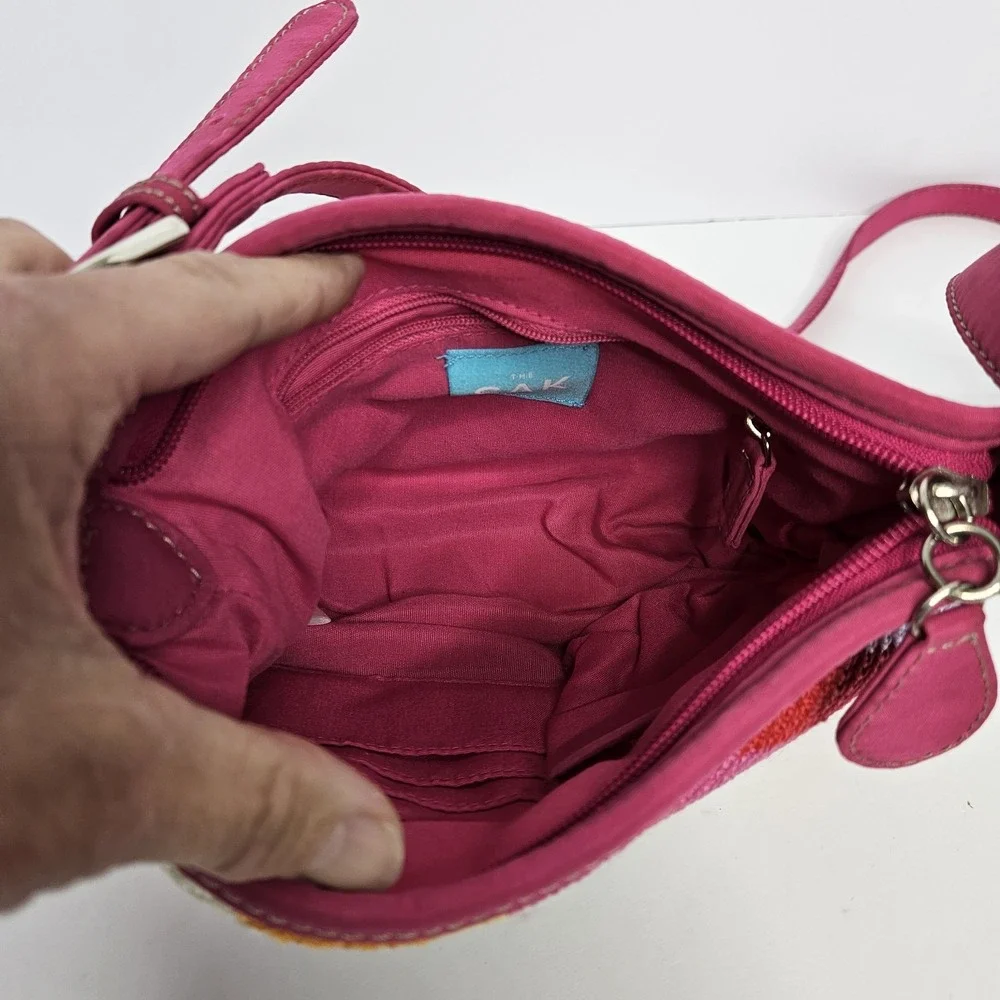 The‎ SAK Purse Crochet Crossbody Mulit Color Adjustable Strap